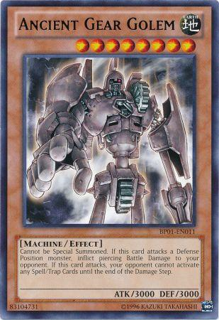 Ancient Gear Golem (BP01-EN011) Rare - Near Mint Unlimited