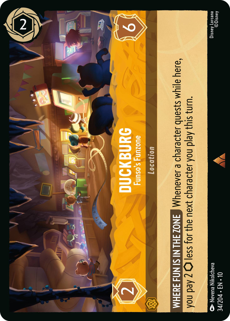 Duckburg - Funso's Funzone (034/204 - Whispers in the Well) Rare