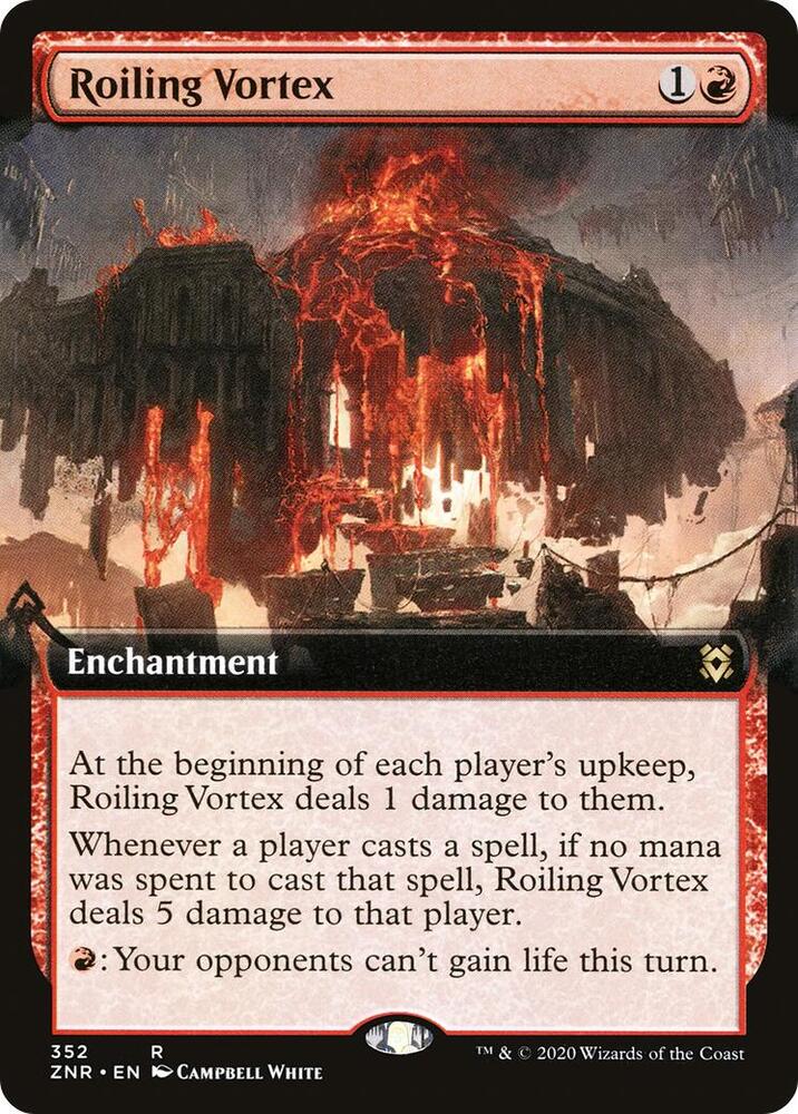 Roiling Vortex [#352 Extended Art] (ZNR-R)