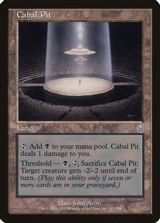 Cabal Pit (ODY-U-FOIL) Light Play