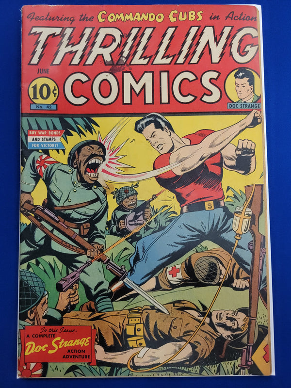 Thrilling Comics (1940 Series) #42 (5.0)