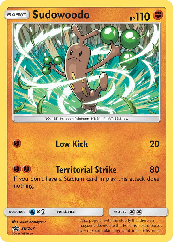 Sudowoodo - SM207 (SM:PR) Promo - Near Mint Holofoil