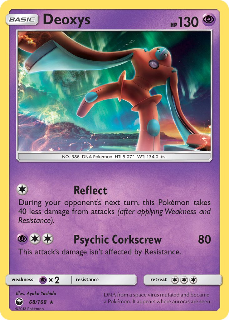Deoxys - 068/168 (CES) Rare - Near Mint