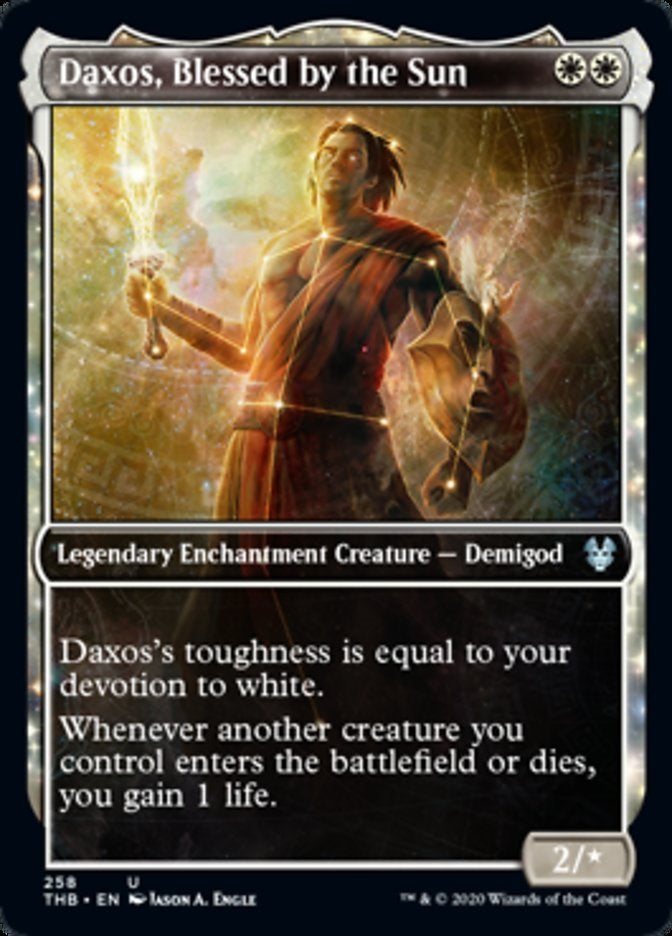 Daxos, Blessed by the Sun [#258 Showcase] (THB-U)