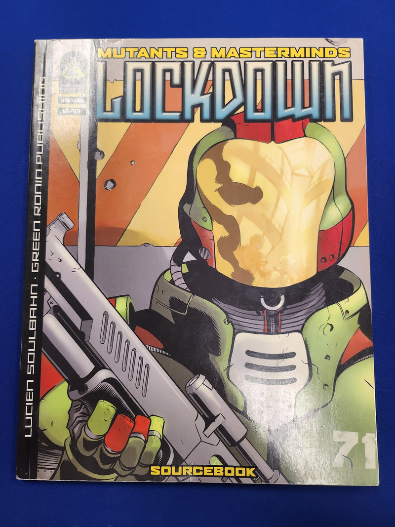 Mutants & Masterminds 1st Edition: Lockdown Softcover (USED)