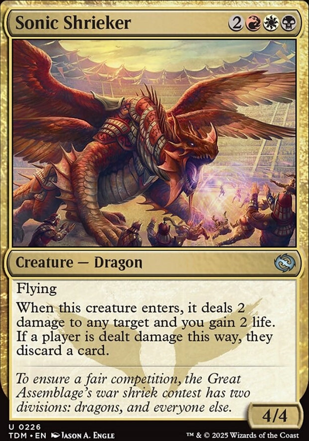Sonic Shrieker [ #0226 ] (TDM-U)
