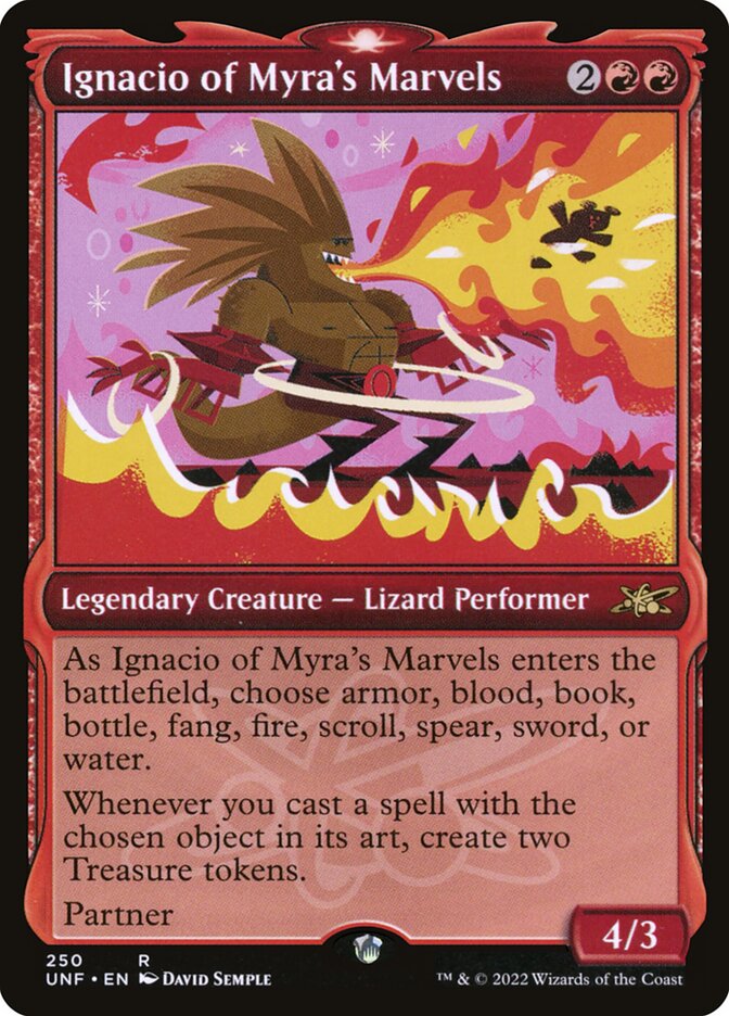 Ignacio of Myra's Marvels [#250 Showcase] (UNF-R-FOIL)