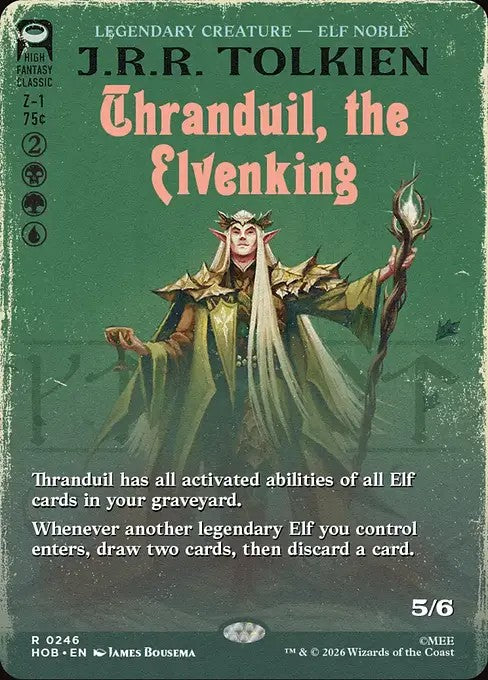 Thranduil, the Elvenking [ #0246 Borderless Book Cover ] (HOB-R)