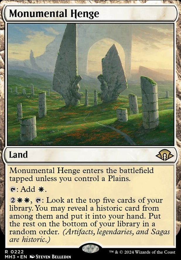 Monumental Henge #0222 (MH3-R)