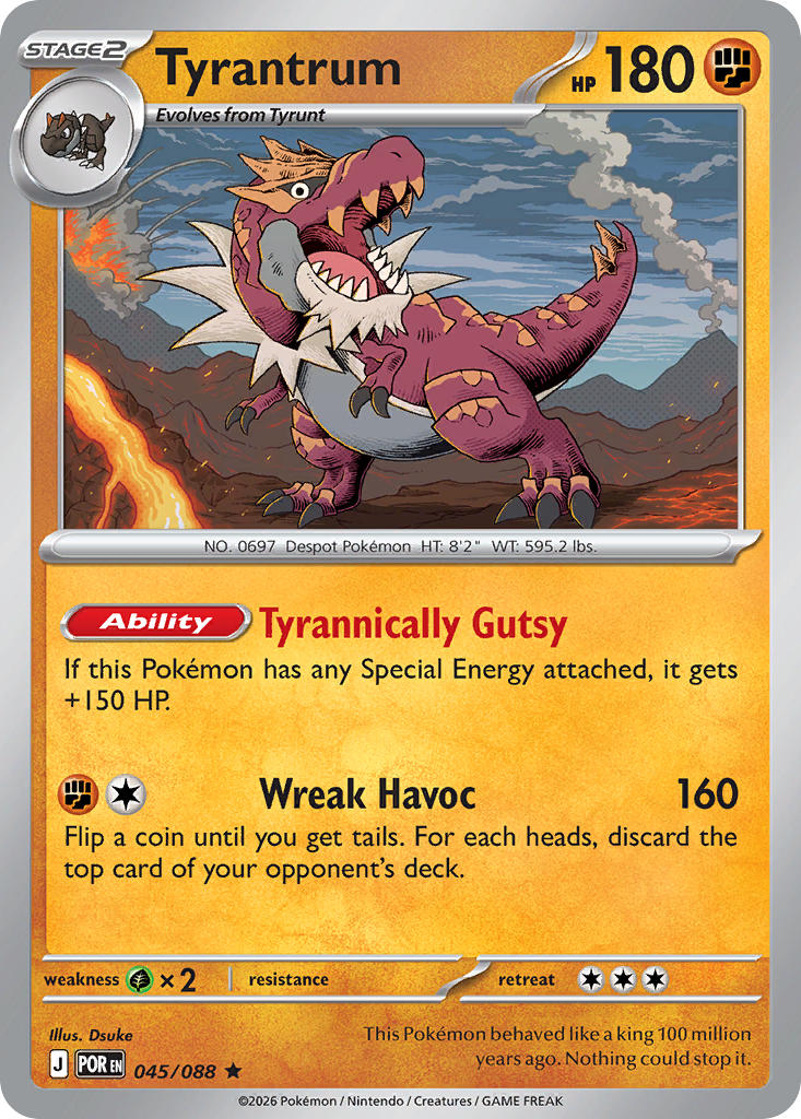 Tyrantrum - 045/088 (POR) Rare