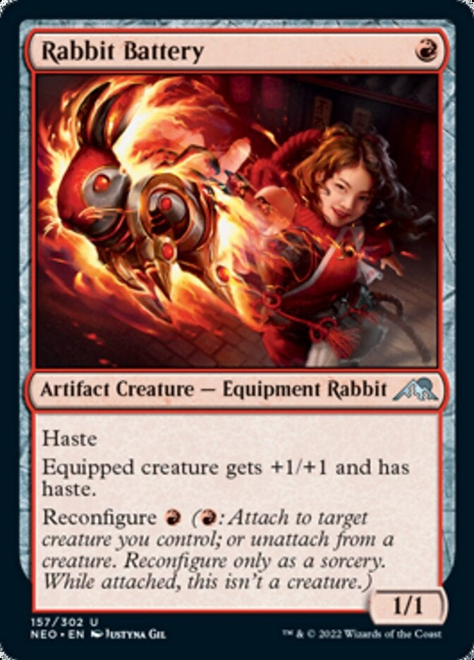 Rabbit Battery [ #157/302 ] (NEO-U)