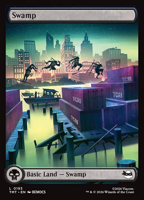 Swamp [ #0193 Rooftop Full Art ] (TMT-L)