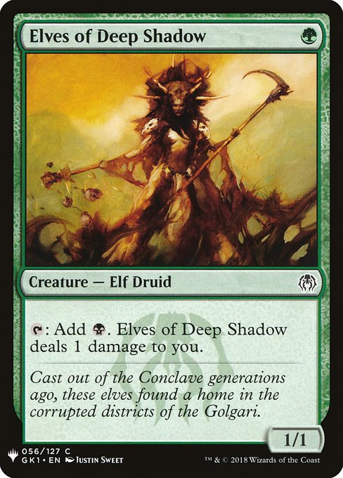 Elves of Deep Shadow [Mystery Booster