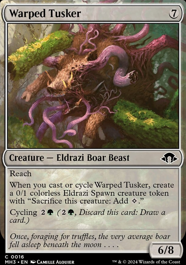 Warped Tusker [#0016] (MH3-C-FOIL)