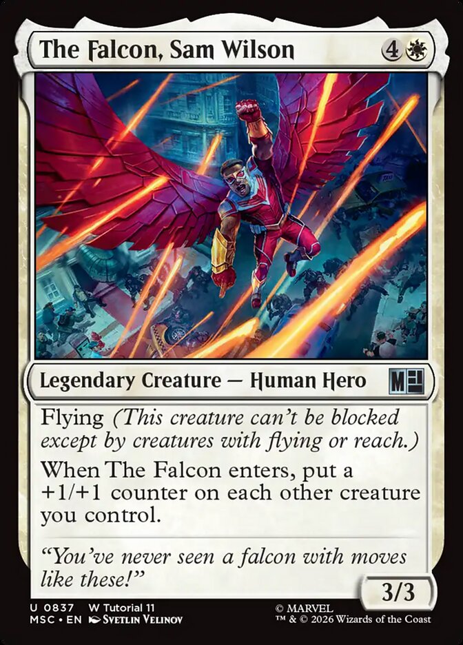 The Falcon, Sam Wilson [ #0837 ] (MSC-U)