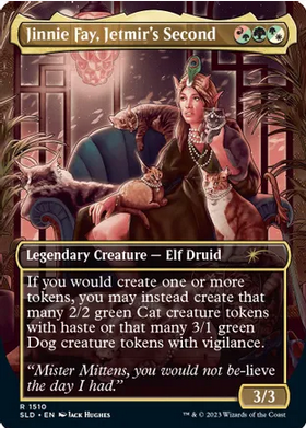 Jinnie Fay, Jetmir's Second [#1510 Extended Art] (SLD-R-FOIL)