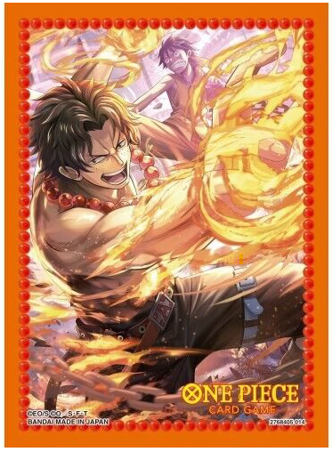 One Piece TCG: Official Sleeves 10: Portgas D Ace