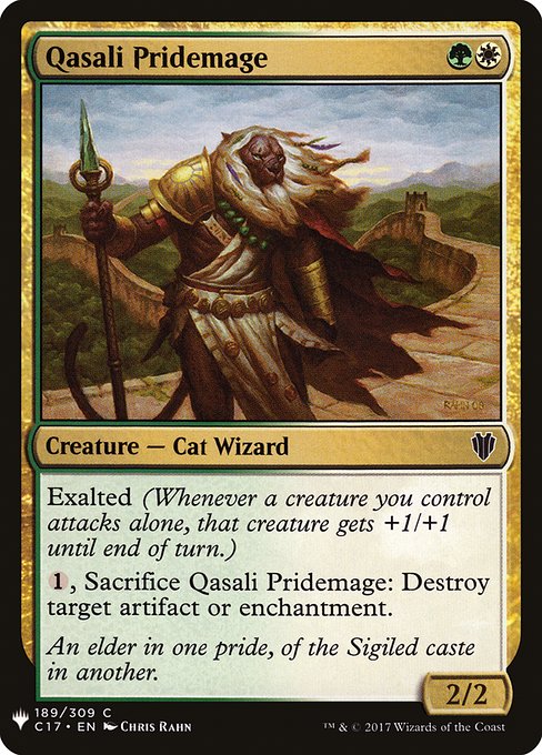 Qasali Pridemage [Mystery Booster #1467] (C17-C)