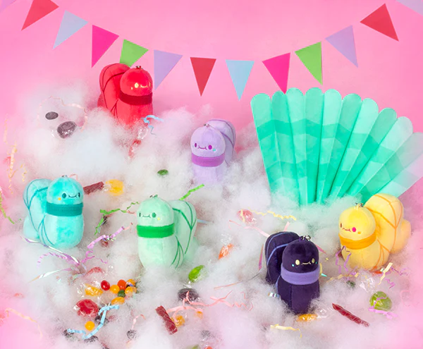 Squishable: Blind Box Keychain - Worms Series 1 Candy Shop