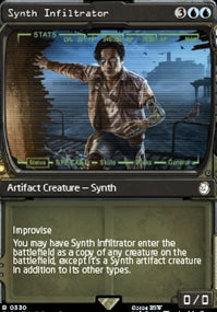 Synth Infiltrator [#0330 Showcase] (PIP-R-FOIL)