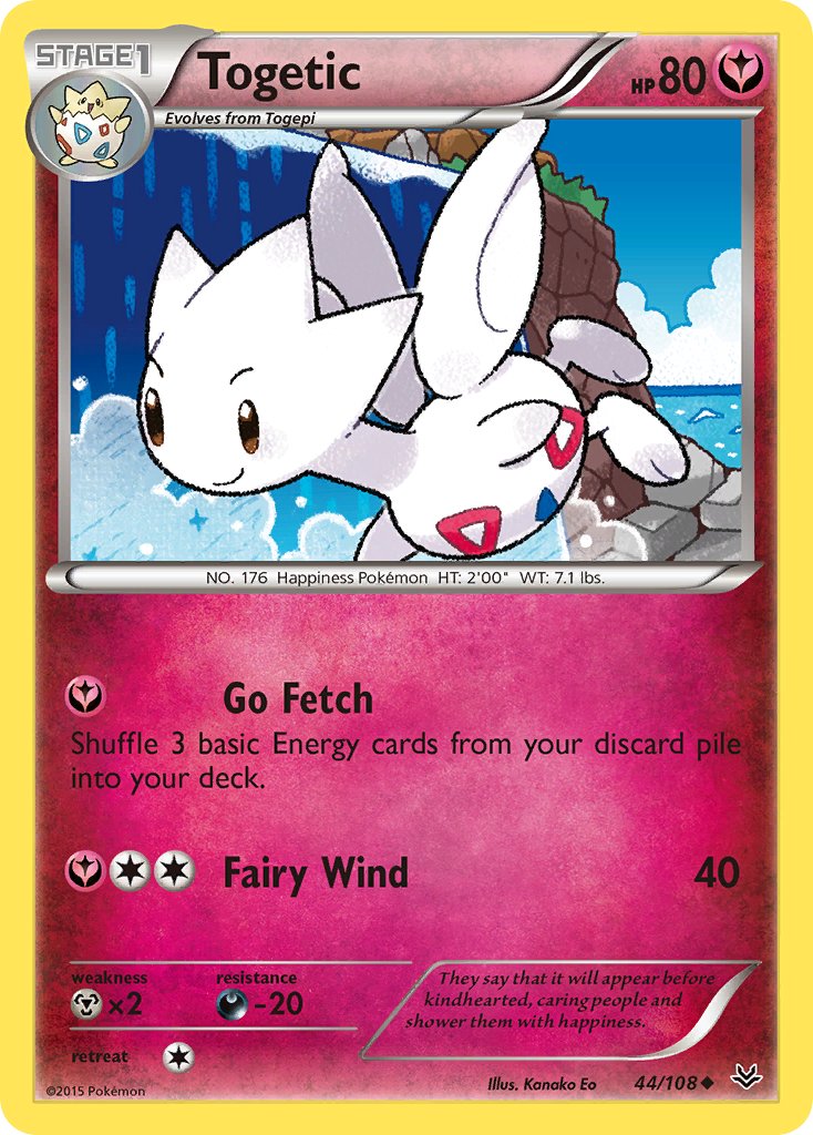 Togetic - 044/108 (ROS) Uncommon - Near Mint