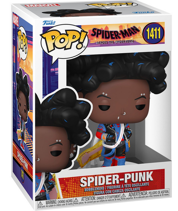 POP Figure: Marvel Spider-Man Across Spiderverse #1411 - Spider-Punk