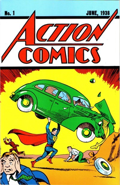ACTION COMICS (2017) #1 (9.6) LootCrate Exclusive Variant Cover (Sealed with COA)