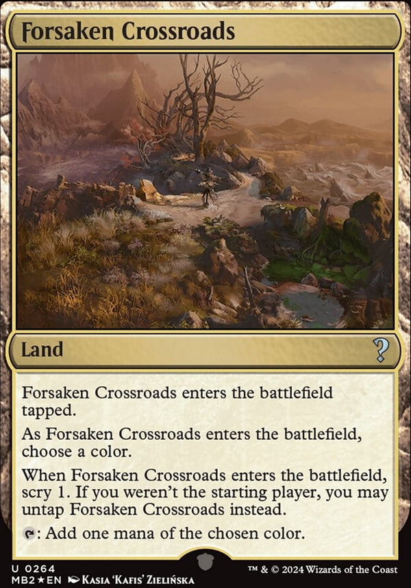 Forsaken Crossroads [#0264 Alchemy Made Real] (MB2-U-FOIL)