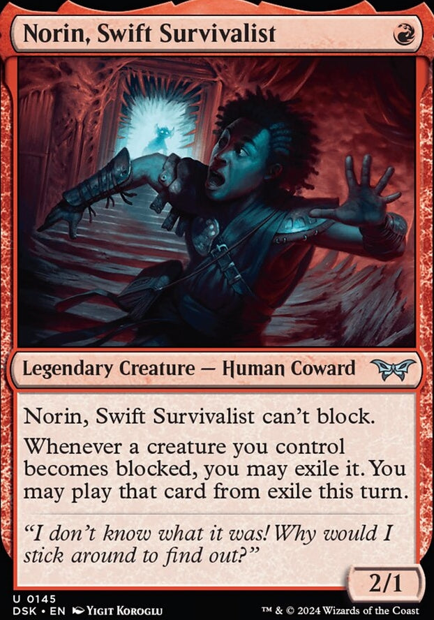 Norin, Swift Survivalist [#0145] (DSK-U)