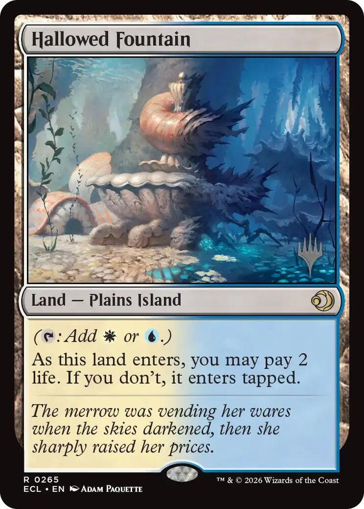 Hallowed Fountain (ECL-R-PP)