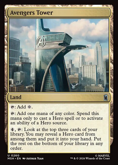 Avengers Tower [ #0260 ] (MSH-U)