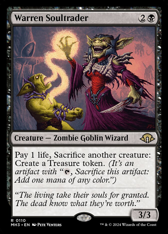 Warren Soultrader #0110 (MH3-R) Light Play