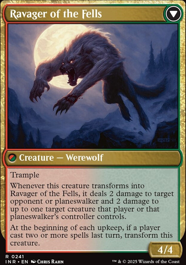 Huntmaster of the Fells // Ravager of the Fells [ #0241 ] (INR-R-FOIL)