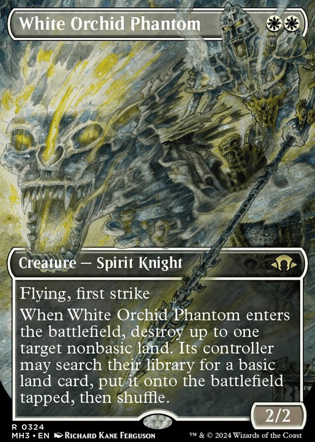 White Orchid Phantom [#0324 Borderless] (MH3-R-FOIL)