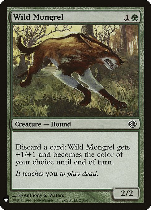 Wild Mongrel [Mystery Booster #1372] (DDD-C)