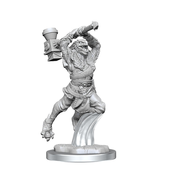 Critical Role: Unpainted Miniatures - Ravenite Half-Dragon Barbarian Female W1