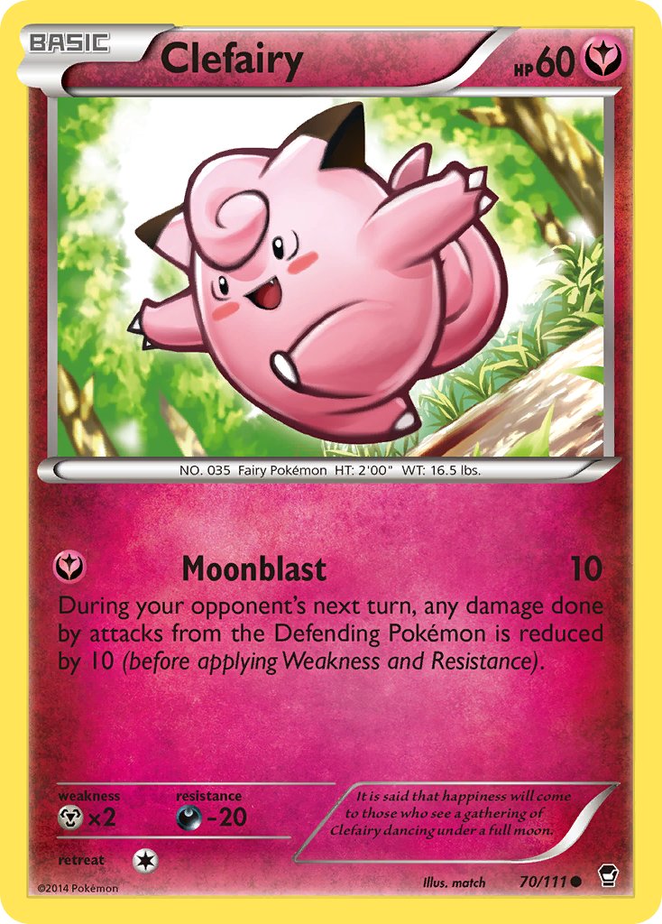 Clefairy - 070/111 (FFI) Common - Near Mint