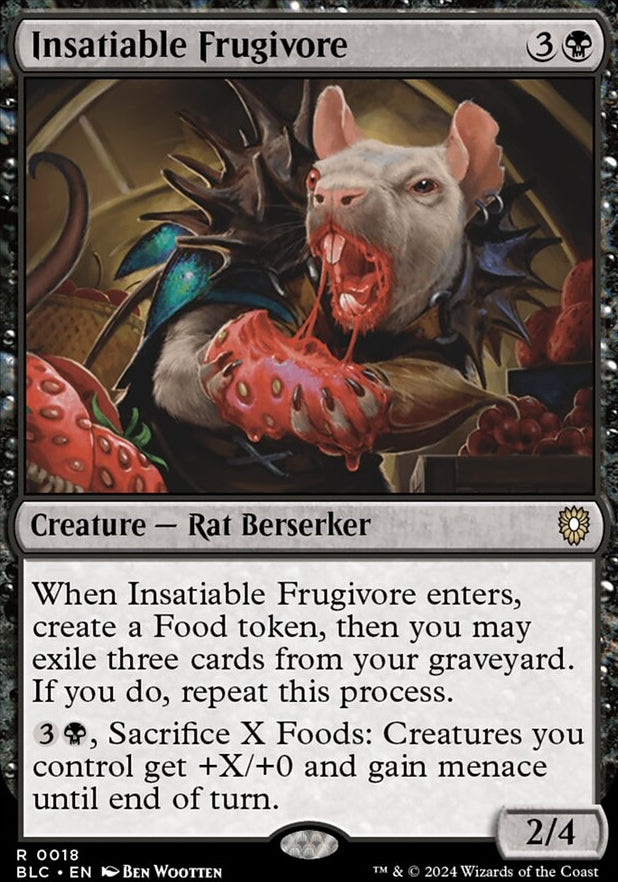 Insatiable Frugivore [#0018] (BLC-R)