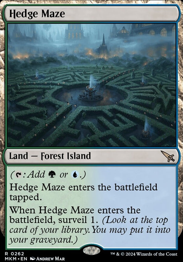 Hedge Maze [#0262] (MKM-R-FOIL)