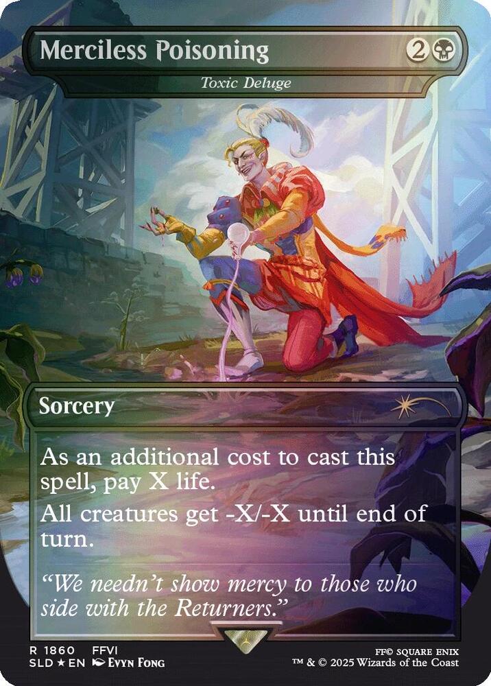 Merciless Poisoning [Toxic Deluge] (SLD-R-FOIL)