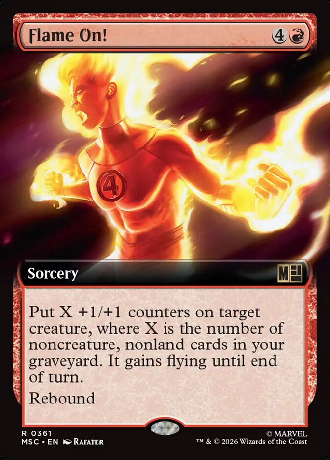 Flame On! [ #0361 Extended Art ] (MSC-R)