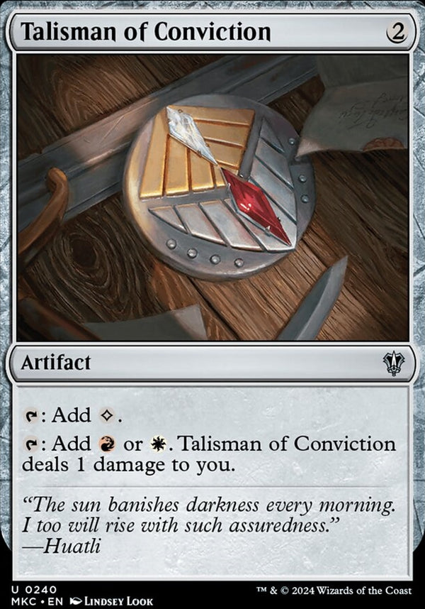 Talisman of Conviction [#0240] (MKC-U)