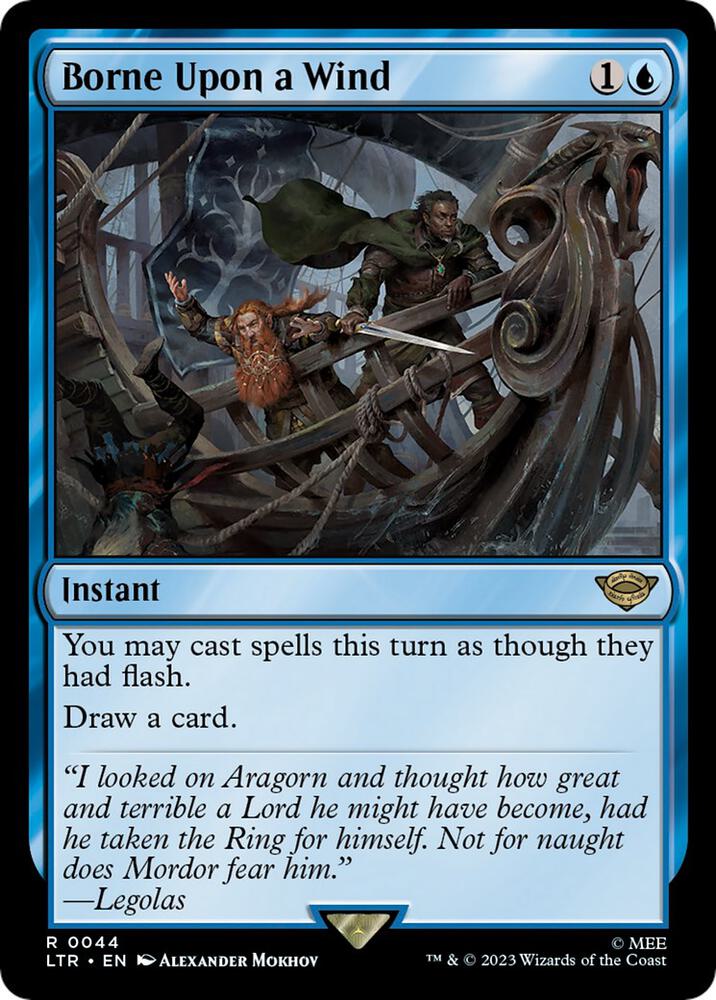 Borne Upon a Wind [#0044] (LTR-R-FOIL)