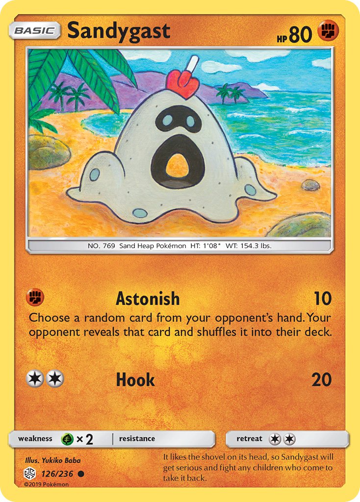Sandygast - 126/236 (CEC) Common - Near Mint