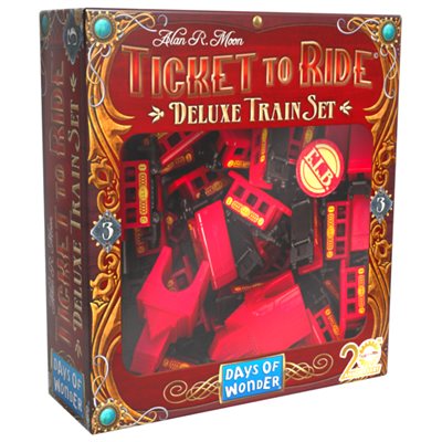 Ticket To Ride: 20th Anniversary Deluxe Train Set (#3) Red