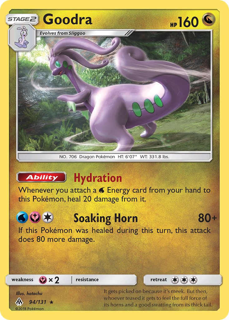 Goodra - 094/131 (FLI) Holo Rare - Near Mint Holofoil