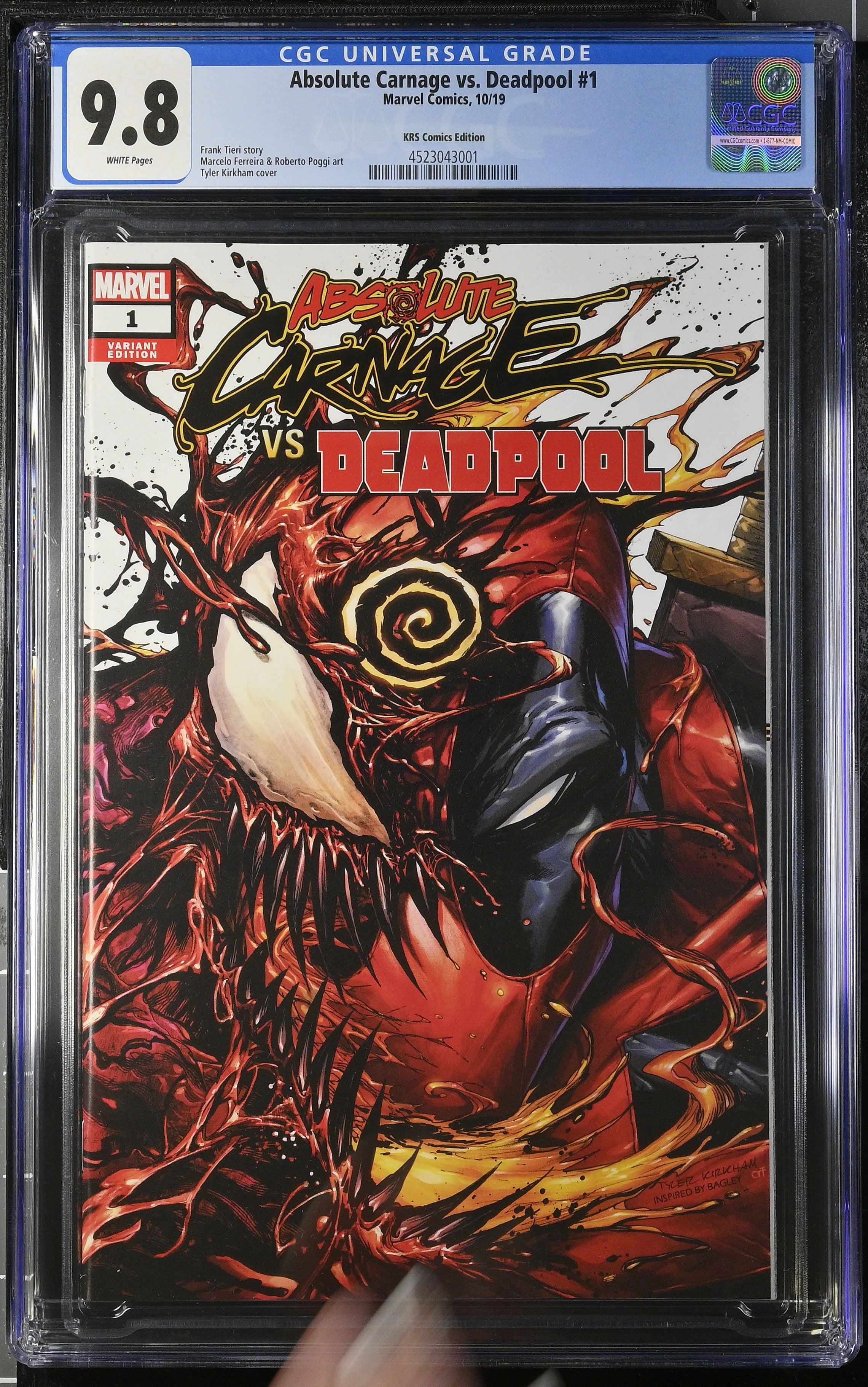 Absolute Carnage vs. Deadpool (2019 Series) #1KRS-B (CGC 9.8)
