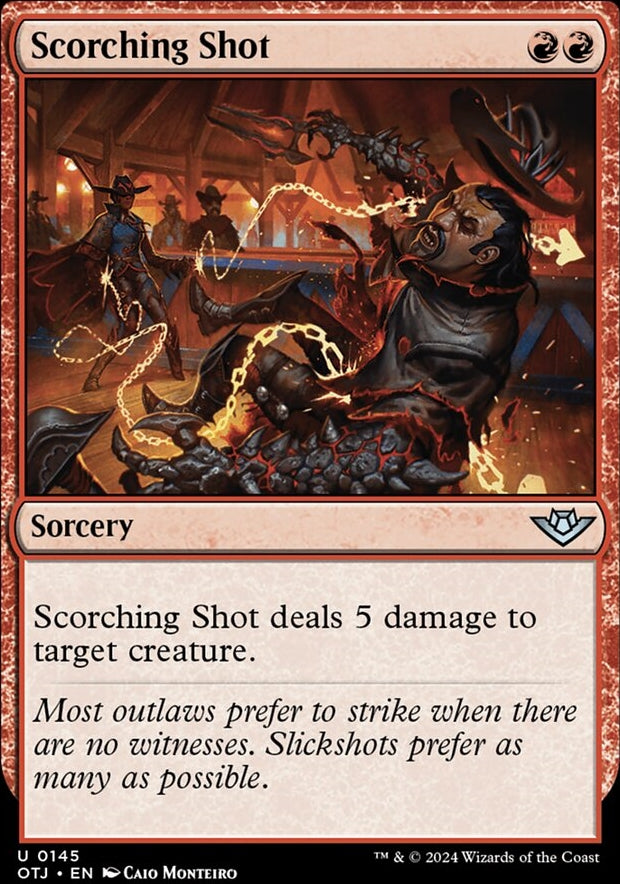 Scorching Shot [#0145] (OTJ-U-FOIL)