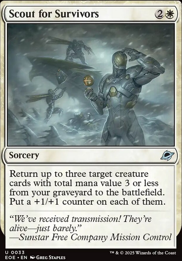 Scout for Survivors [ #0033 ] (EOE-U)