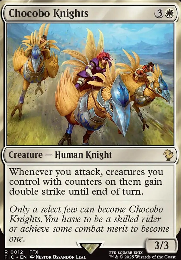 Chocobo Knights [ #0012 Surge Foil ] (FIC-R)